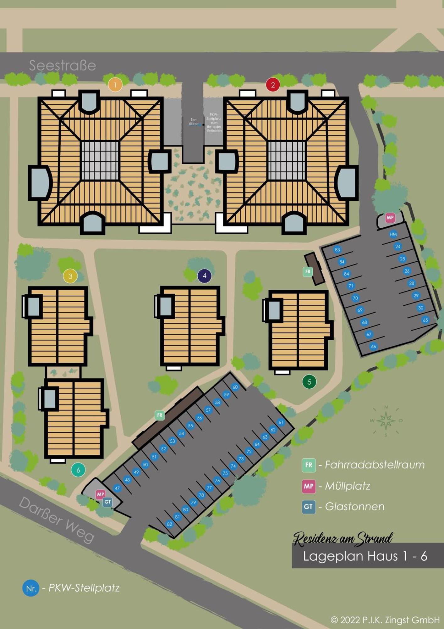 Residenz Am Strand Wohnung 4-64 Zingst Kültér fotó